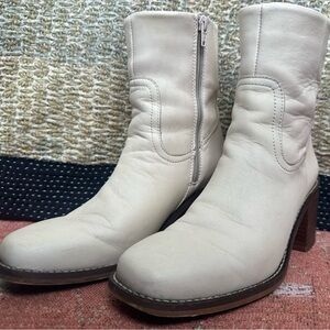 Portland Leather/ Patina Oslo Boots- Bone